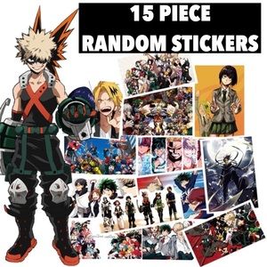 ⚡️My Hero Academia | 15 Piece Random Stickers⚡️